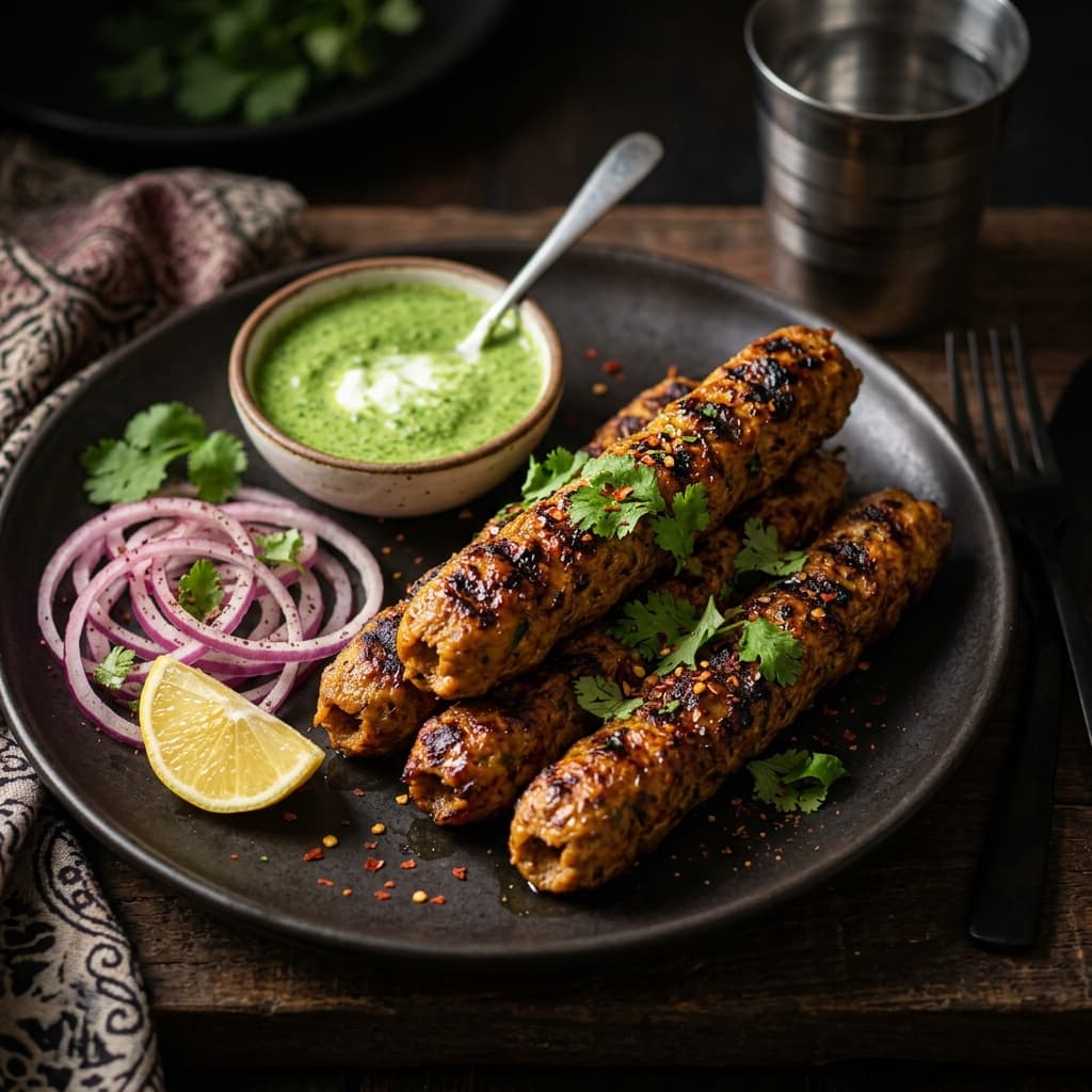 Chicken Seekh Kebab